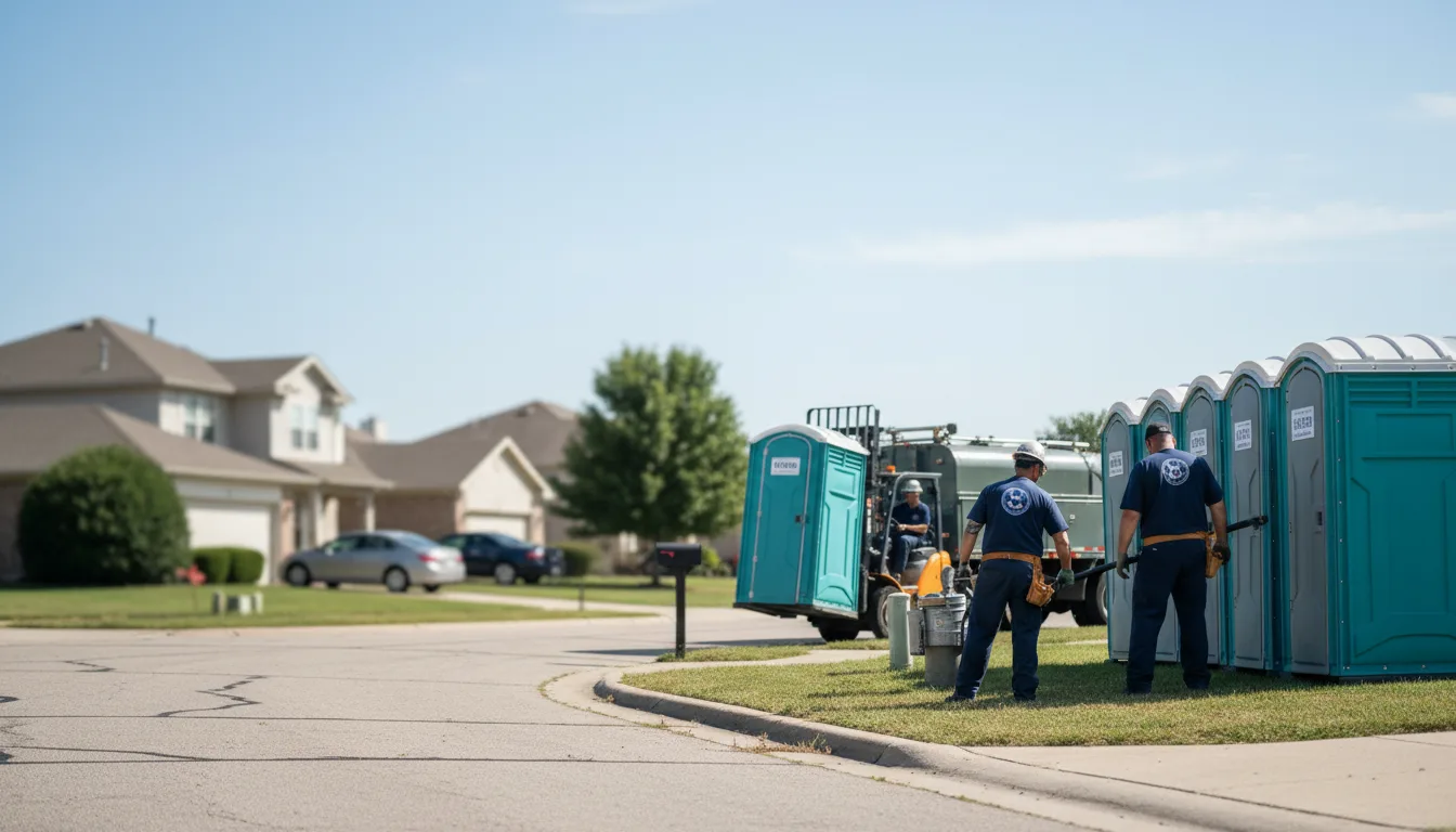 Porta Potty Rental in Fletcher, OH near me